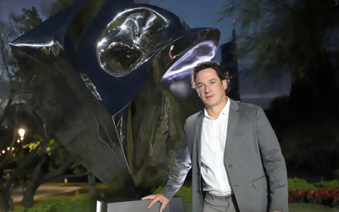 Gustavo Vélez presenta imponentes obras monumentales en el parque Rufino Tamayo de San Pedro Garza García