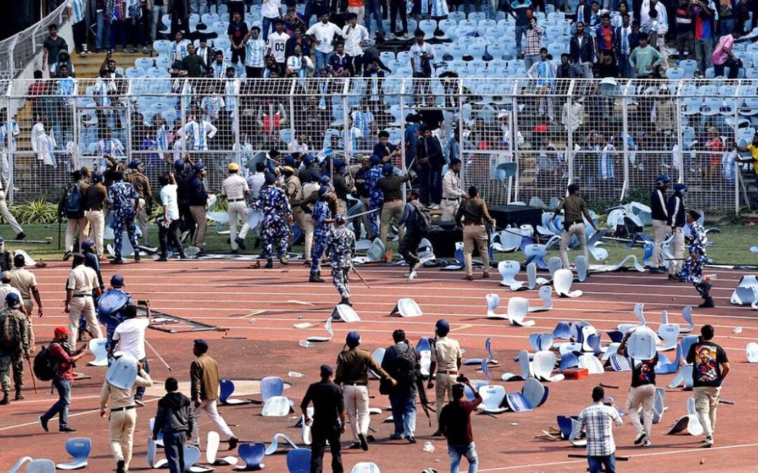 Protestas en India: Fans de Messi Acusan Estafa y Destrozan Estadio