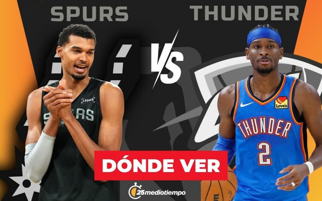 OKC Thunder vs. Spurs: Sigue EN VIVO las Semifinales de la NBA Cup 2025
