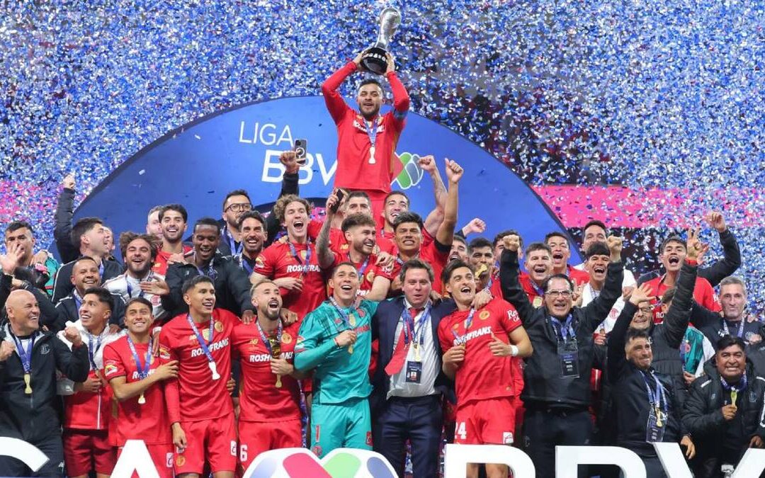 Toluca se consagra como el equipo más exitoso de la historia en torneos cortos de la Liga MX