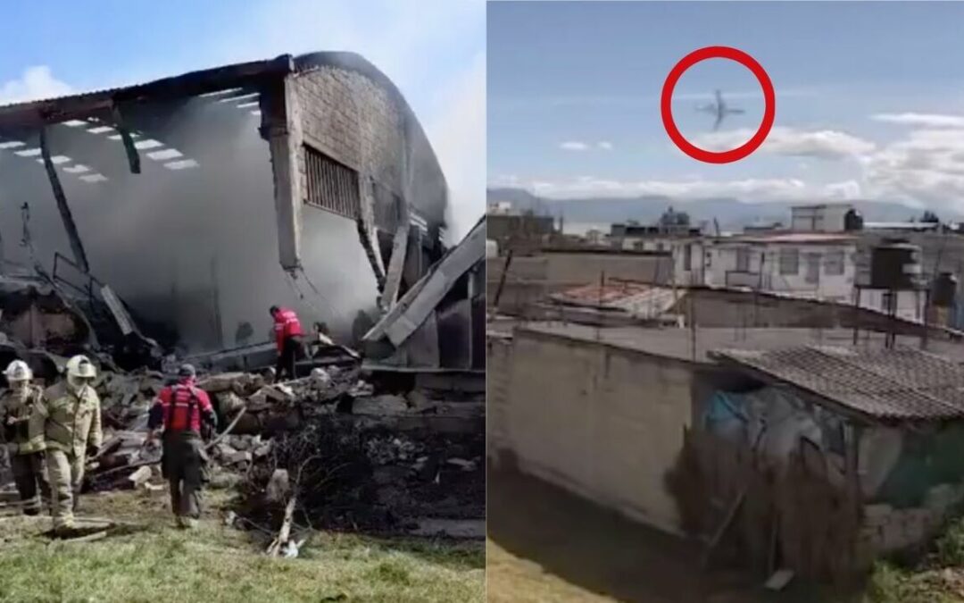 Trágico accidente: Avioneta se desploma en Toluca con reportes de fallecidos