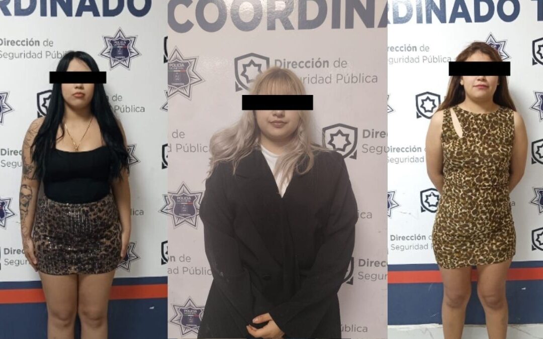 Tres mujeres detenidas en Torreón por conducir alcoholizadas en el Paseo Morelos