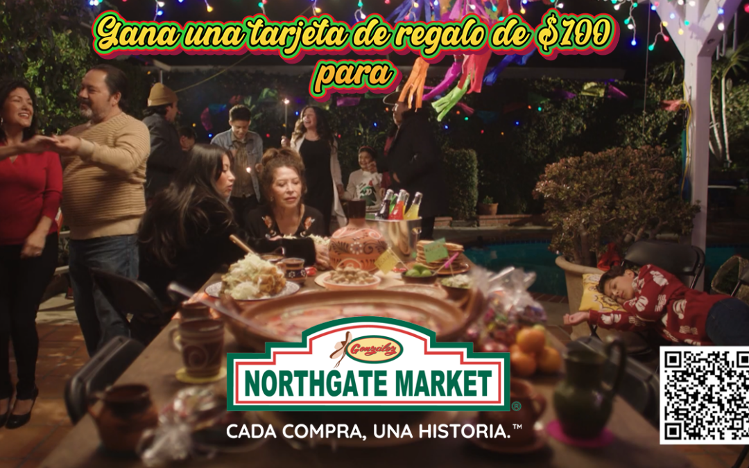 ¡Gana una Tarjeta de Regalo de $100 en Northgate Market para Celebrar las Fiestas!