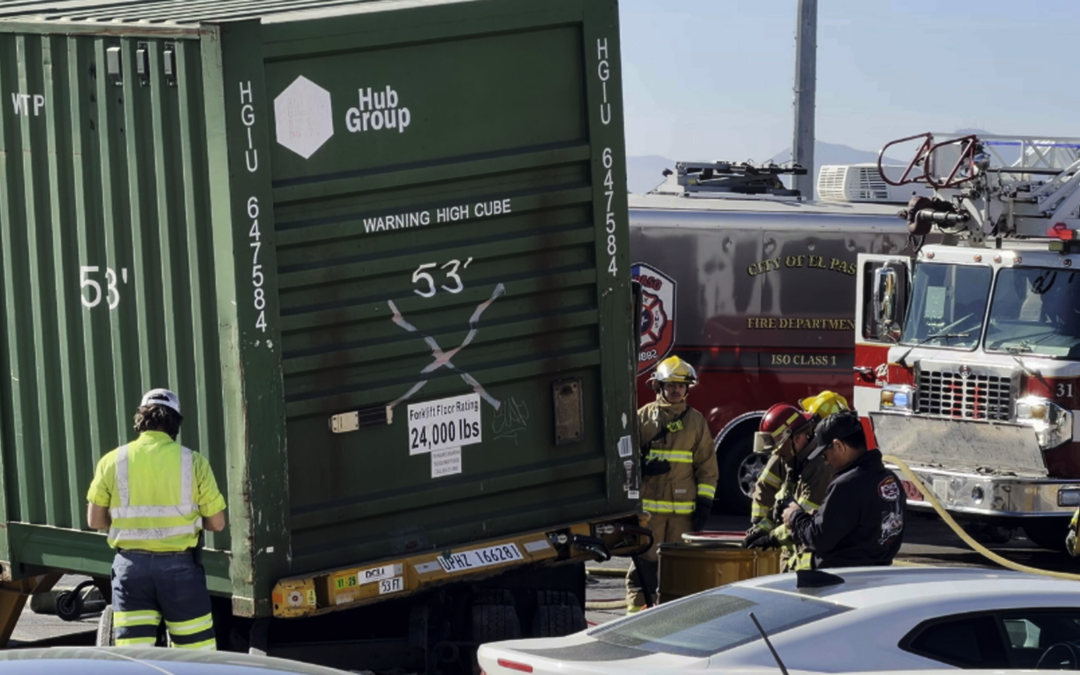 Accidente I-10: Cierre Total del Lado Oeste cerca de George Dieter y Zaragoza