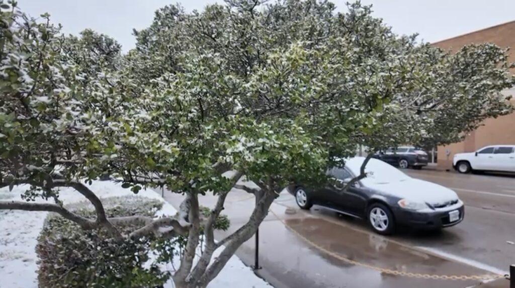 Nieve en el Permian Basin: Authorities Urge Winter Precautions en Odessa