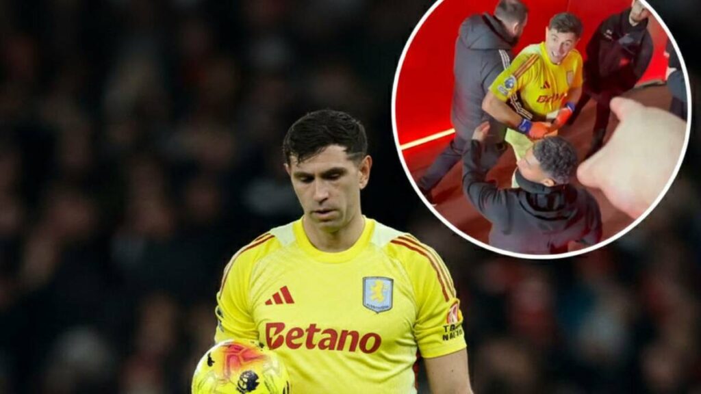 Dibu Martínez y su altercado con aficionados del Arsenal: Lo que necesitas saber | VIDEO