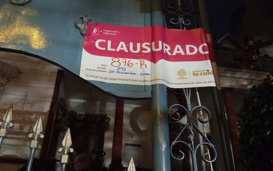 Guadalajara Frena el Ruido: Clausuran Mansión Clover Lawn por Exceder los Límites Sonoros