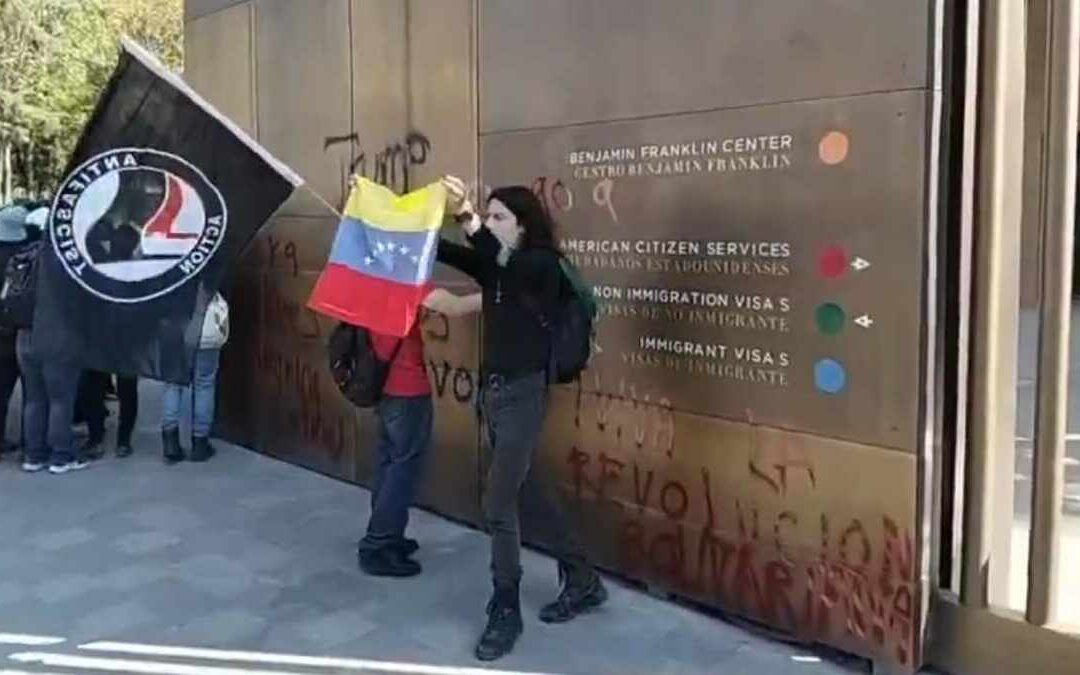 Tensión en México: Atacan la Embajada de Estados Unidos tras Captura de Nicolás Maduro